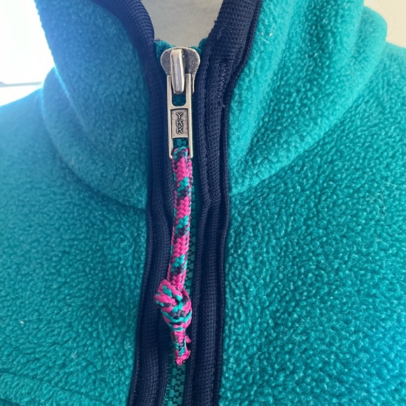 Eastern Mountain Sports Turquoise Fleece Jacket - Picture 6 of 8